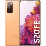 Samsung Galaxy S20 FE Smartphone 16,51cm (6,5 Zoll) AMOLED-Display, 128GB interner Speicher, 6GB RAM, Hybrid-SIM, Cloud Orange