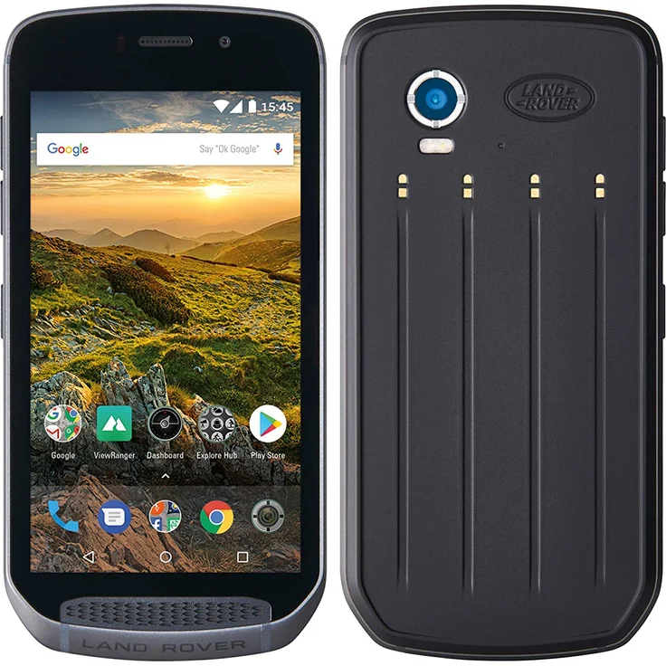 Land Rover Explore Smartphone 12,7cm (5 Zoll) TFT-Display, 64GB interner Speicher, 4GB RAM, Dual-SIM, Android, Schwarz – Bild 4