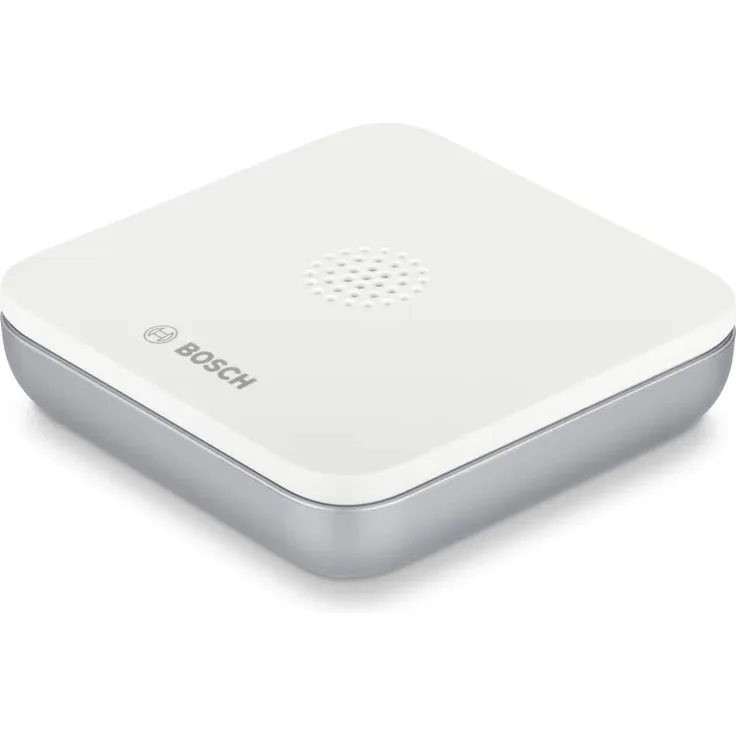 Bosch Smart Home Wassermelder, Notrufschnellwahl in der App, rutschfest, schmal und kompakt, weiß (8750001291)