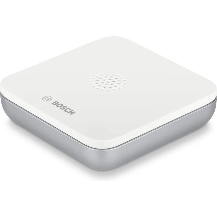 Bosch Smart Home Wassermelder, Notrufschnellwahl in der App, rutschfest, schmal und kompakt, weiß (8750001291) – Bild 1