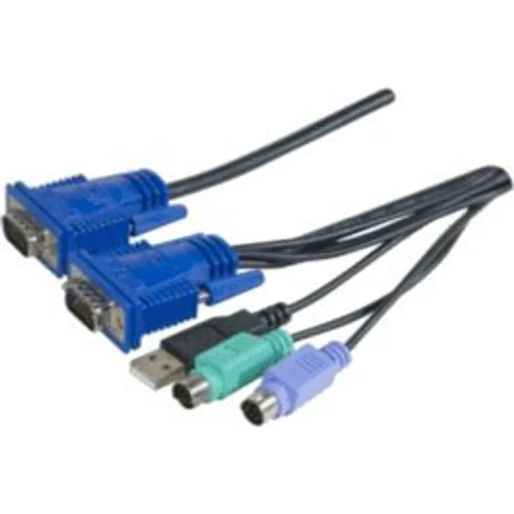 KVM Kombikabel USB, PS/2, 1,8m (66302)