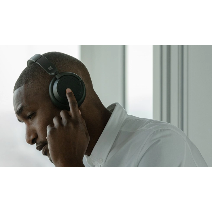 Microsoft Surface Headphones 2 Over-Ear-Kopfhörer, mit Bluetooth, Mikrofon, Noise Cancelling, schwarz – Bild 7