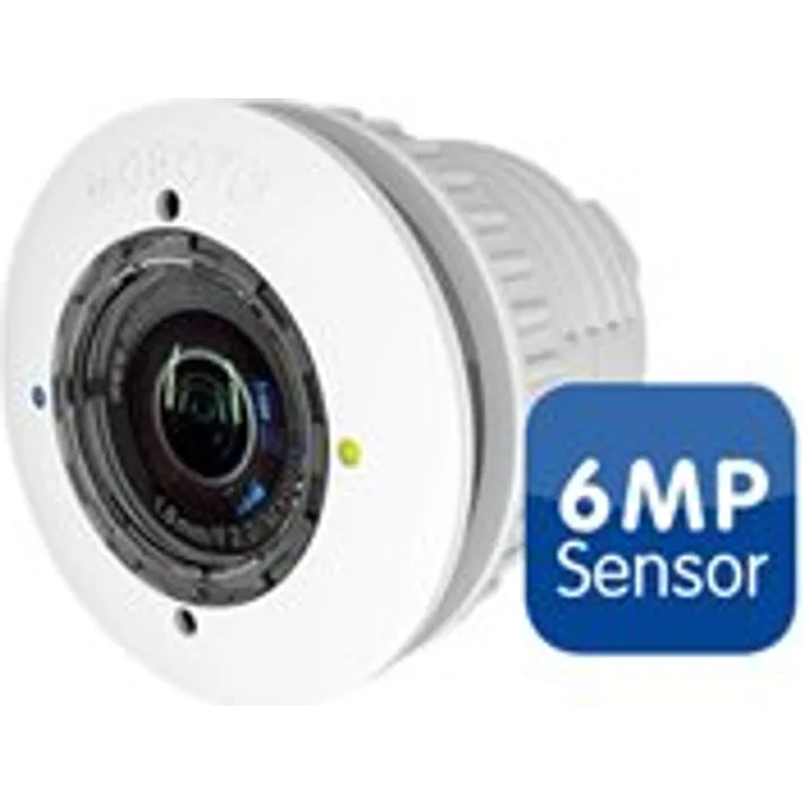 Mobotix MX-O-SMA-S-6D036 Sensoreinheit für Überwachungskameras und Wohnungseinrichtungen - Zubehör für Überwachungskameras (Sensoreinheit, Universal, Weiß, 6 MP, 3072 x 2048 Pixel, 103°)