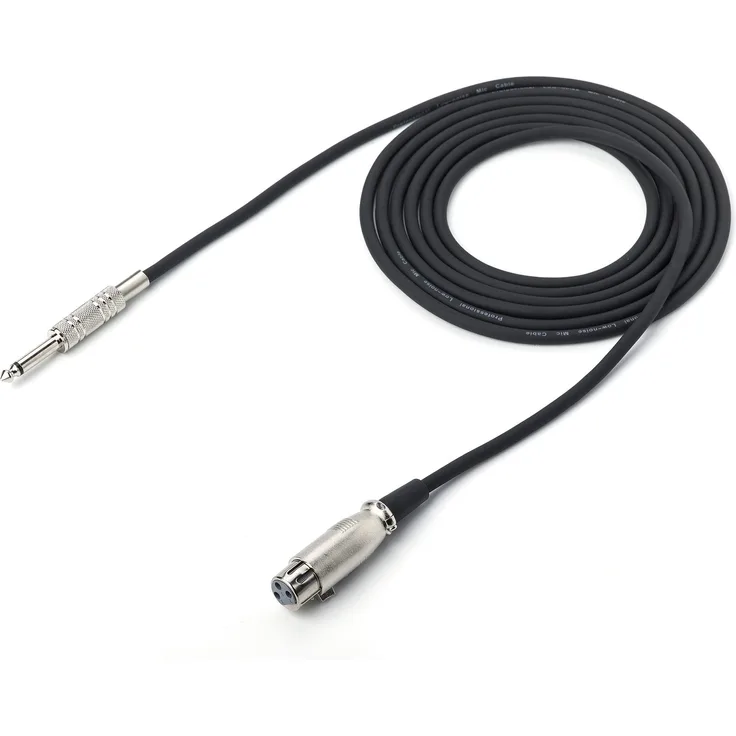 TIE Studio Mikrofonkabel 3m Jack - XLR female