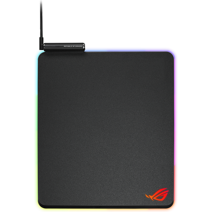 ASUS ROG Balteus RGB Gaming-Mauspad (Aura Sync, USB-Passthrough, rutschfest) – Bild 1