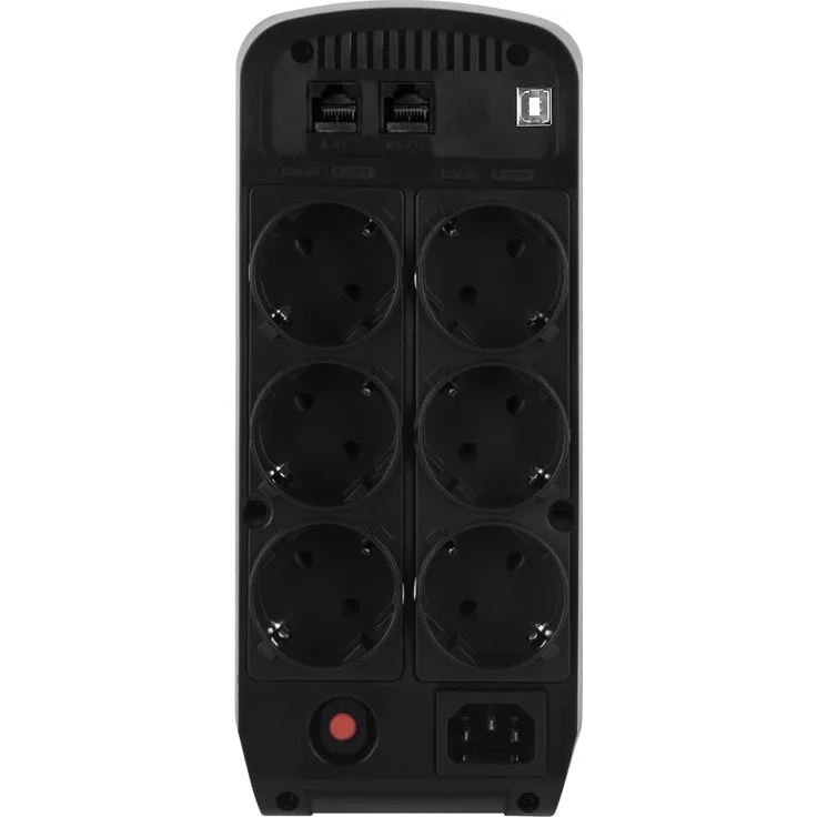 CyberPower PFC Sinewave Series CP550EPFCLCD - USV - Wechselstrom 230 V - 330 Watt - 550 VA 7 Ah - USB - Ausgangsanschlüsse: 6 (CP550EPFCLCD)