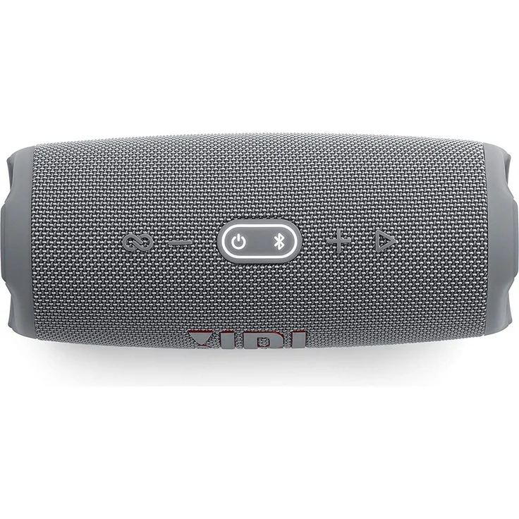 JBL Charge 5 Bluetooth-Lautsprecher mit 20 Stunden Akkulaufzeit, Powerbank, PartyBoost, wasserfest grau – Bild 10