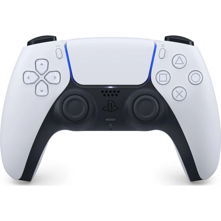 Sony DualSense Wireless-Controller, Weiß (9399506) (PS5) – Bild 1
