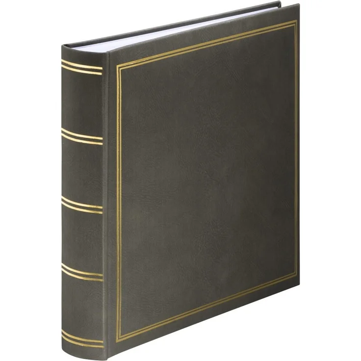 Hama Jumbo-Album London, 30x30 cm, 80 weiße Seiten, Grau - Preisvergleich – Bild 1