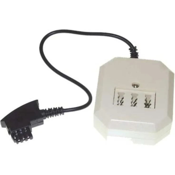 S-CONN maximum connectivity TAE F-Stecker-TAE-Buchse NFF+Western-Buchse 0,2m
