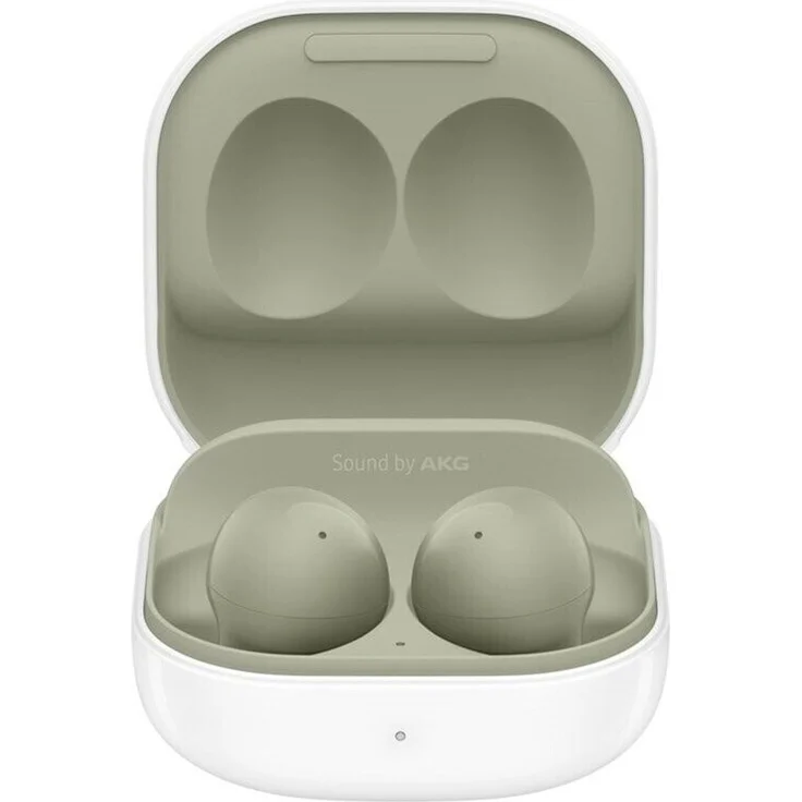 Samsung Galaxy Buds 2 True Wireless In-Ear-Kopfhörer mit Active Noise Cancelling, Olive grün – Bild 2