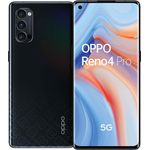 Oppo Reno4 Pro 5G Smartphone 16,64cm (6,55 Zoll) AMOLED-Display, 256GB interner Speicher, 12GB RAM, Dual-SIM, Black