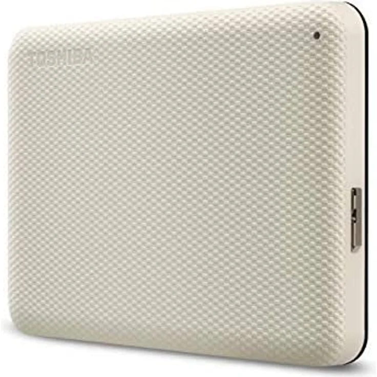 Toshiba Canvio Advance - Festplatte - 4 TB - extern (tragbar) - 2.5 Zoll (6.4 cm) - USB 3.2 Gen 1 - hellbeige (HDTCA40EW3CA) – Bild 3