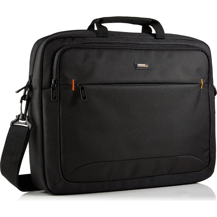 AmazonBasics HP-Laptop-Tasche, für Laptops bis zu 17,3 Zoll (44 cm), Schwarz, 1 Stück