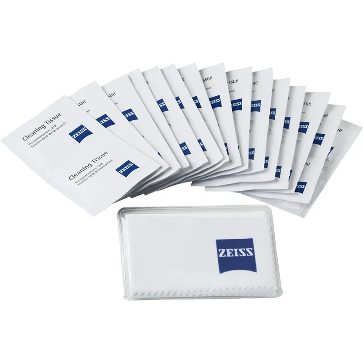 ZEISS Reinigungstücher – Reinigungstücher Set für Objektive, Filter, Brillengläser, Ferngläser und LCD-Displays