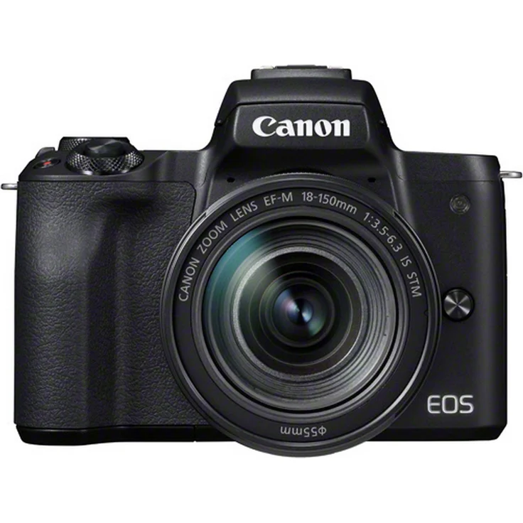 Canon EOS M50 spiegellose Systemkamera mit Objektiv EF-M 18-150mm IS STM (24,1 MP, dreh- und schwenkbares 7,5 cm (3 Zoll) Touchscreen-LCD Display, Digic 8, 4K Video, OLED EVF, WLAN, Bluetooth), schwarz – Bild 2