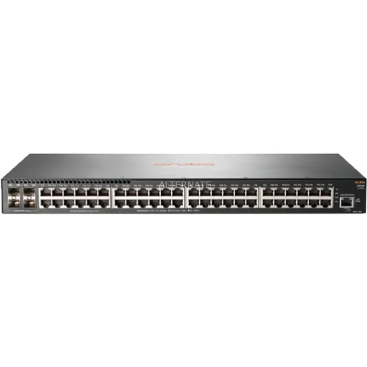 Hewlett Packard Enterprise 2930F 48G 4SFP+ Switch, silber