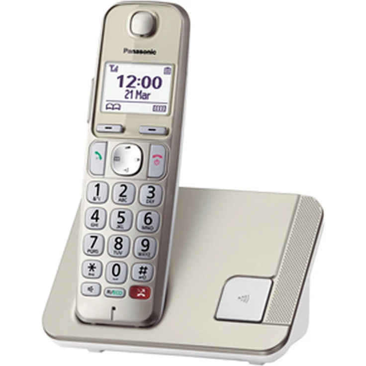 Panasonic KX-TGE250GN Single champagner – Bild 2