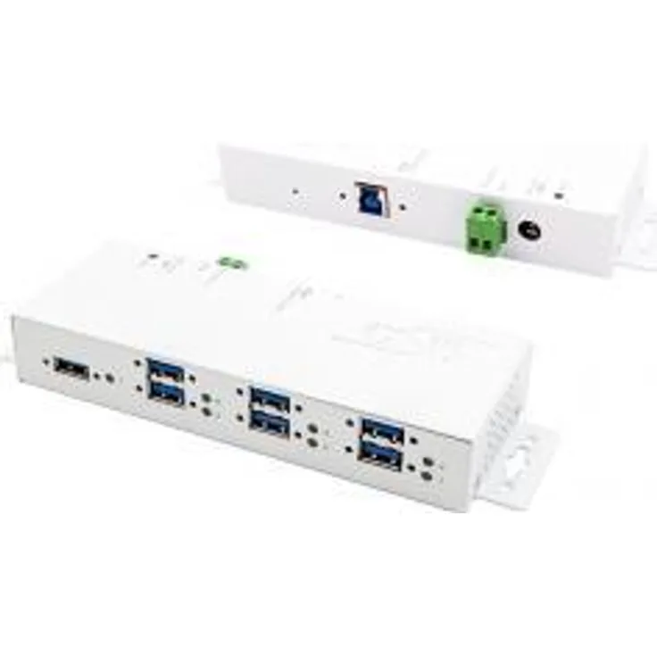 USB 3.2 HUB 7-Port Gen1 White HUB (EX-1189HMVS-3W)