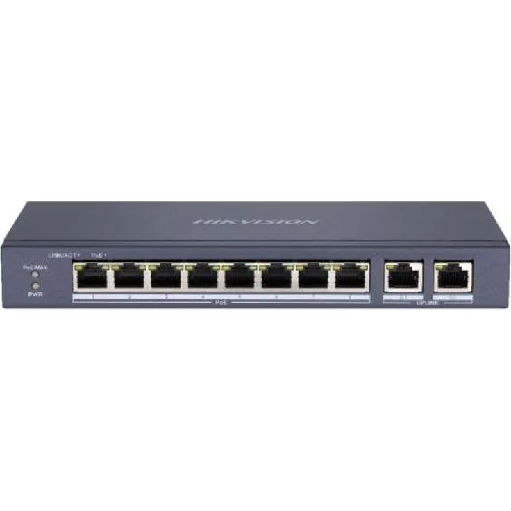 Hikvision DS-3E0310P-E-M 8 Port PoE Switch