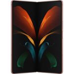 Samsung Galaxy Z Fold 2 5G Smartphone 19,3/15,7cm (7,6/6,2 Zoll) AMOLED-Display, 256GB interner Speicher, 12GB RAM, eSIM, Android, Mystic Bronze