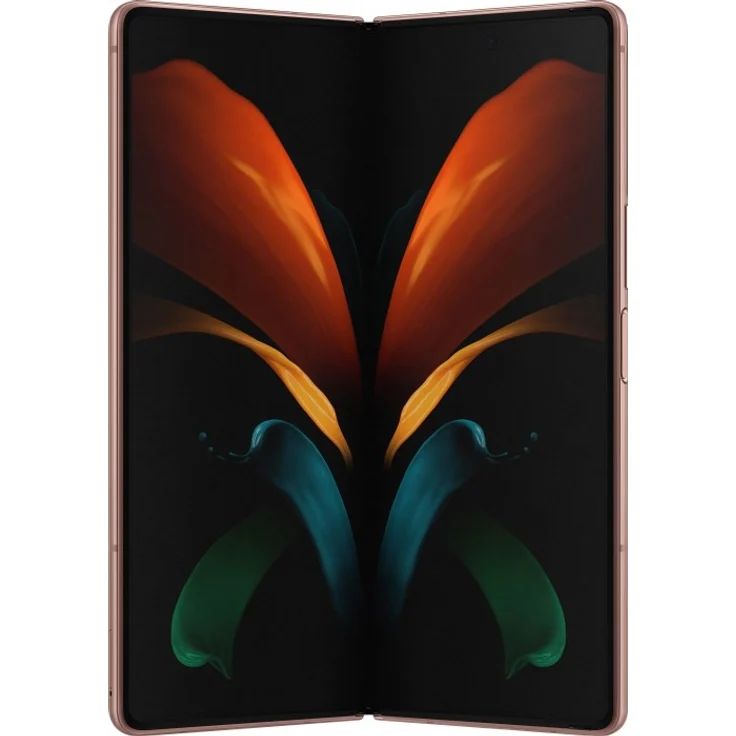 Samsung Galaxy Z Fold 2 5G Smartphone 19,3/15,7cm (7,6/6,2 Zoll) AMOLED-Display, 256GB interner Speicher, 12GB RAM, eSIM, Android, Mystic Bronze – Bild 1