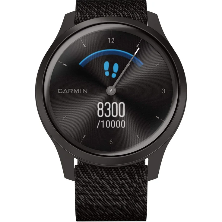 Garmin vivomove Style Hybrid-Smartwatch Unisex, Einheitsgröße, Schiefergrau (010-02240-03) – Bild 4