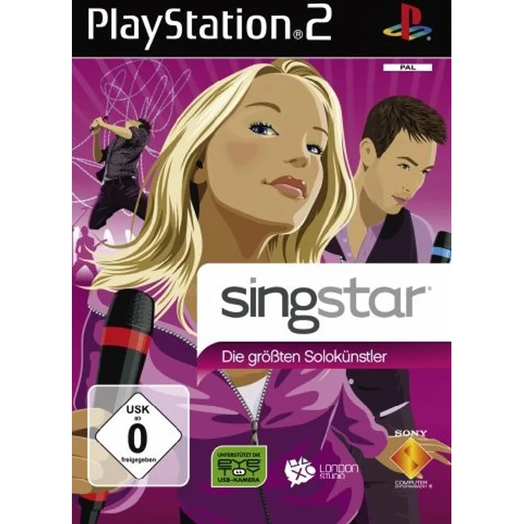 SingStar - Die großen Solokünstler (PS2)