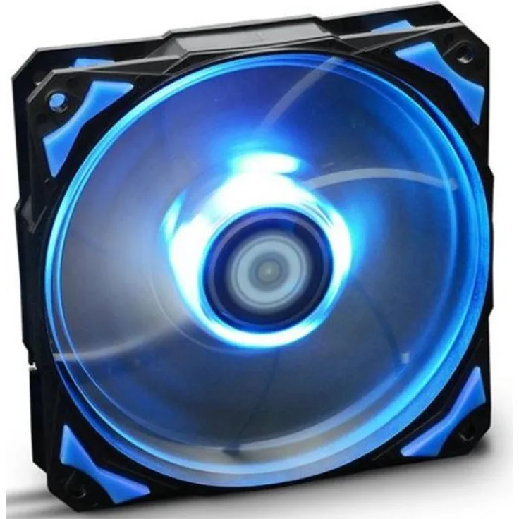 NOX  Lüfter HFAN, 12 cm, mit LED blau