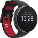 Polar Vantage V Titan, Multisportuhr GPS, Unisex, M/L, Schwarz/Rot