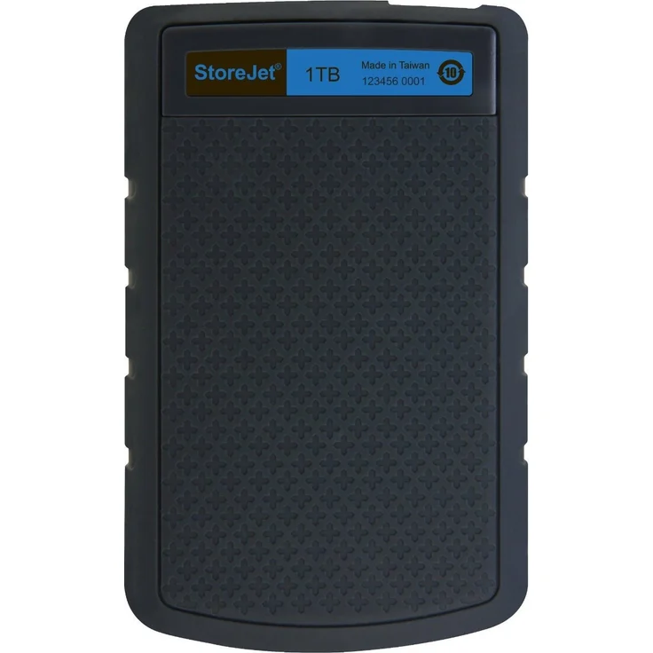 Transcend StoreJet 25H3B - Festplatte - 1 TB - extern (tragbar) - 2.5 Zoll (6.4 cm) - USB 3.0 (TS1TSJ25H3B) – Bild 4