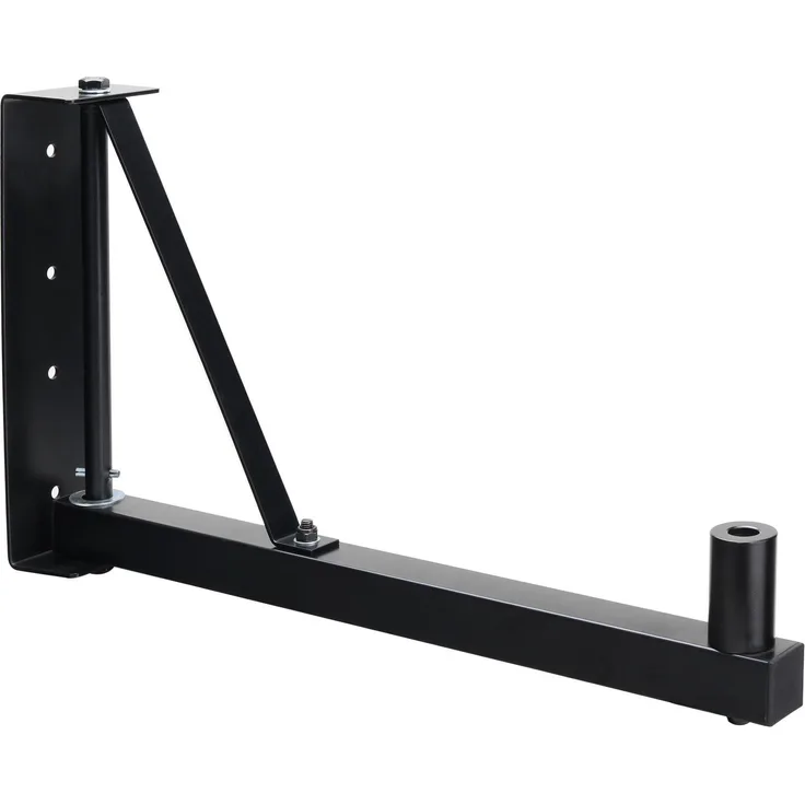 Pronomic WSM-2 PA Lautsprecher Wandhalterung für PA-und Hifi-Boxen (geeignet für Lautsprecher mit 35mm Flansch, horizontal schwenkbar, stabil, Metall) schwarz