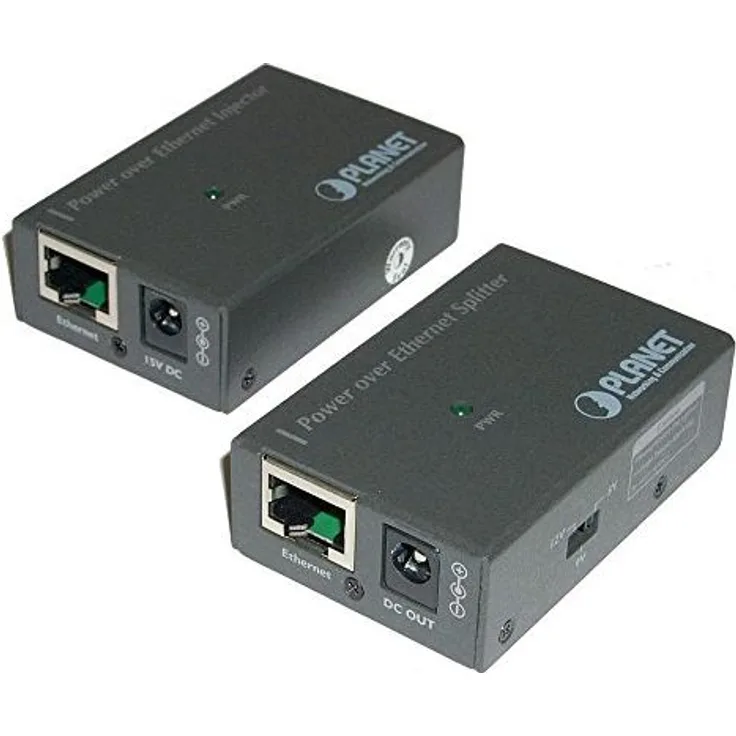 Cablematic Kit Power Over Ethernet (PoE Injector + Splitter)