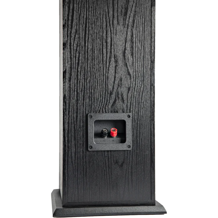 Polk Audio T50 Standlautsprecher, HiFi Lautsprecher für Musik und Heimkino Sound, passiver Full Range Lautsprecher, 20 - 150 Watt, 8 Ohm, 38Hz 24kHz (Stück) Standlautsprecher - 150 Watt - schwarz – Bild 3