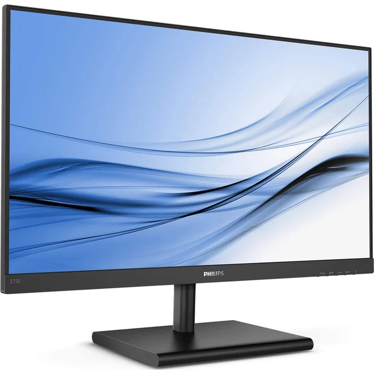 Philips 275E1S 68.6 cm (27 Zoll) Monitor (VGA, HDMI, 4 ms Reaktionszeit, 2560 x 1440, 75 Hz, FreeSync, DisplayPort), schwarz – Bild 2