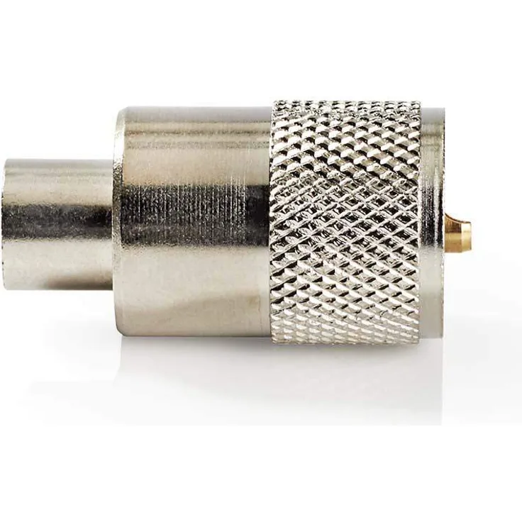 PL259-Steckverbinder | Stecker | Für RG58-Koaxialkabel | 25 Stück | Metall