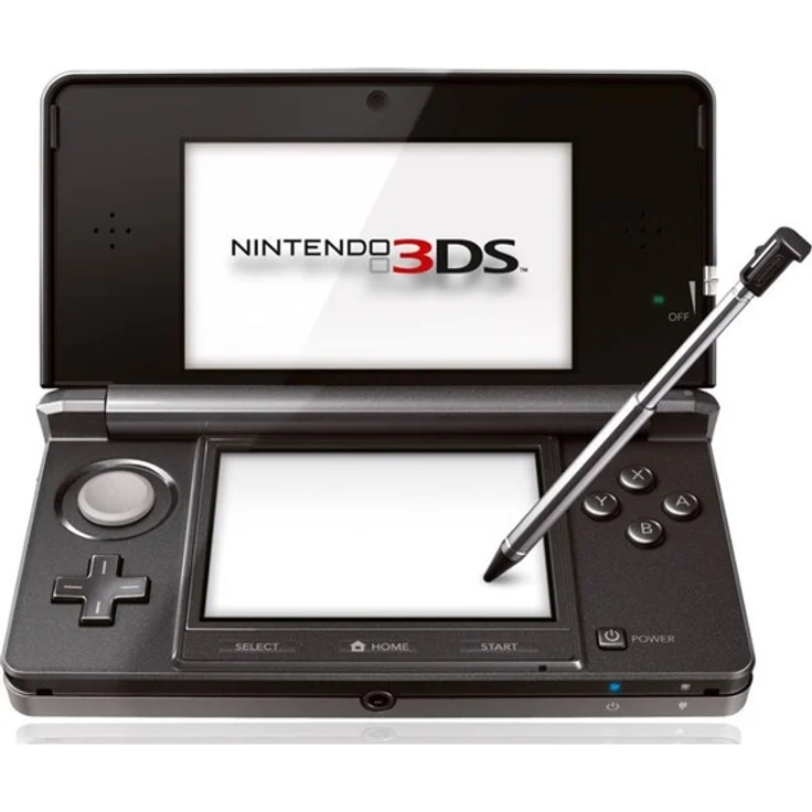 Nintendo 3DS Kosmos Schwarz 256MB & 2GB Speicherkarte – Bild 2