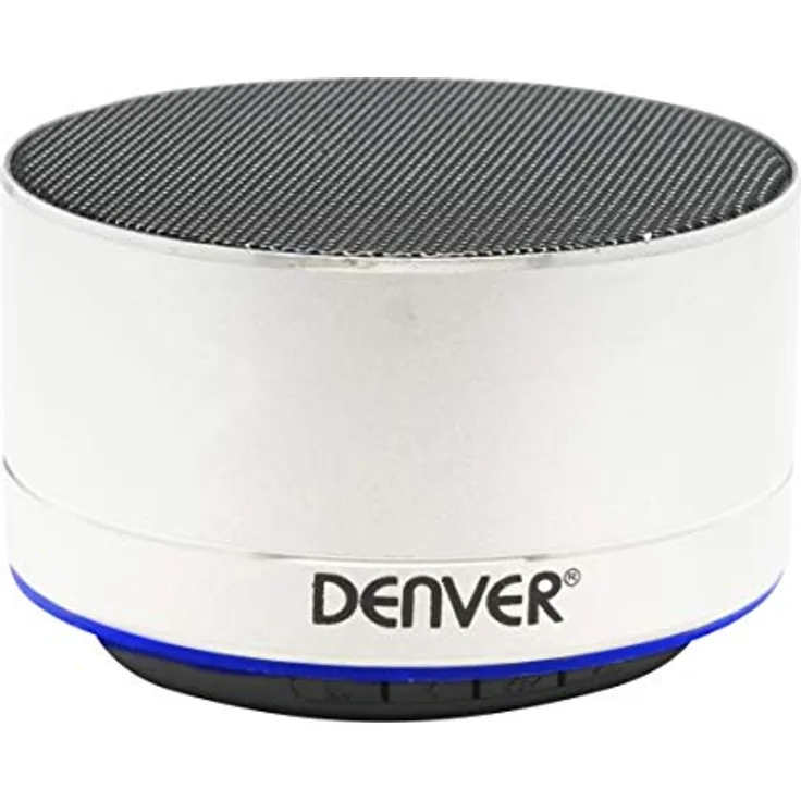 Denver Electronics BTS-32 Bluetooth Lautsprecher, Silber