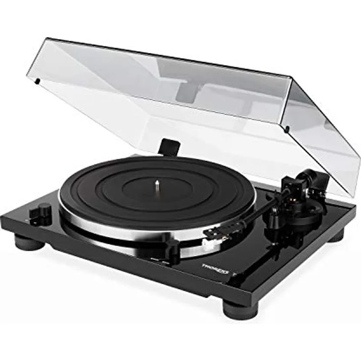 Thorens TD 201 Hochglanz Schwarz TD 201 Thorens TD 201 Plattenspieler Hochglanz Schwarz Schwarz