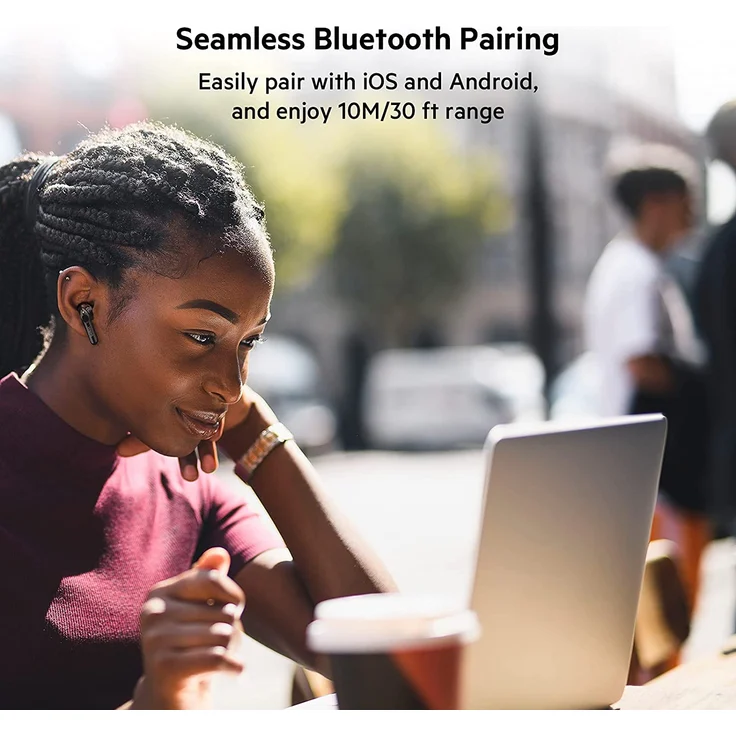 Belkin SOUNDFORM Move, True Wireless In-Ear Kopfhörer, mit Bluetooth, Mikrofon, spritzwassergeschützt (IPX5), schwarz – Bild 11