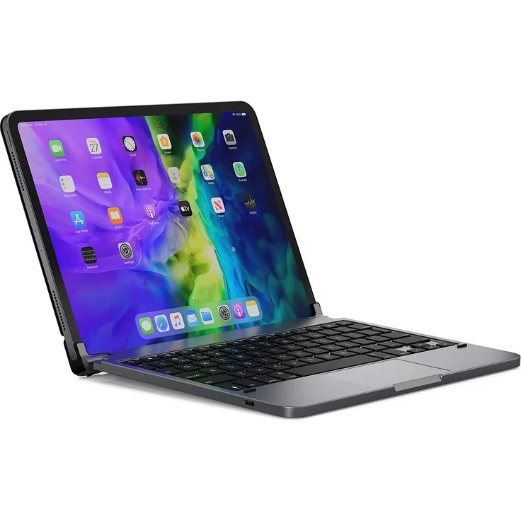 Brydge 11.0 Bluetooth Tastatur space gray für iPad Pro+ QWERTZ (BRYTP4012G)