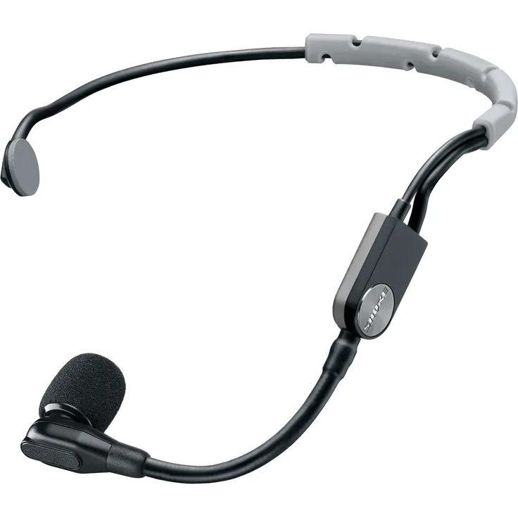 Shure SM35-TQG kabelloses Performance Headset-Kondensatormikrofon, inkl. Windschutz mit Snap-Fit Halterung und TA4F-Stecker (TQQ)
