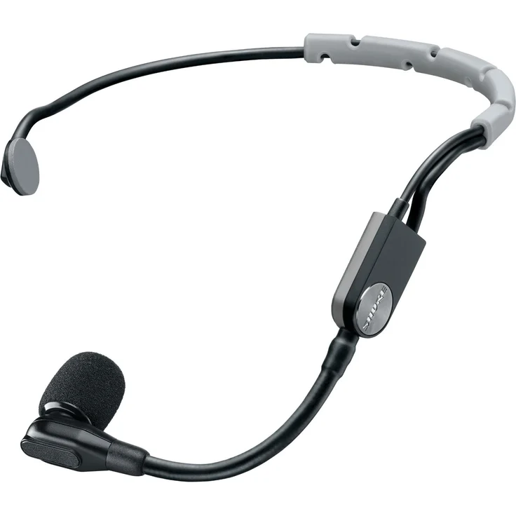 Shure SM35-TQG kabelloses Performance Headset-Kondensatormikrofon, inkl. Windschutz mit Snap-Fit Halterung und TA4F-Stecker (TQQ)