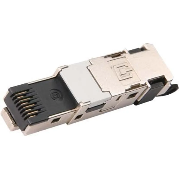 Telegärtner Stecker STX RJ45 feldk. AWG22-26 sw T568B J80026A004