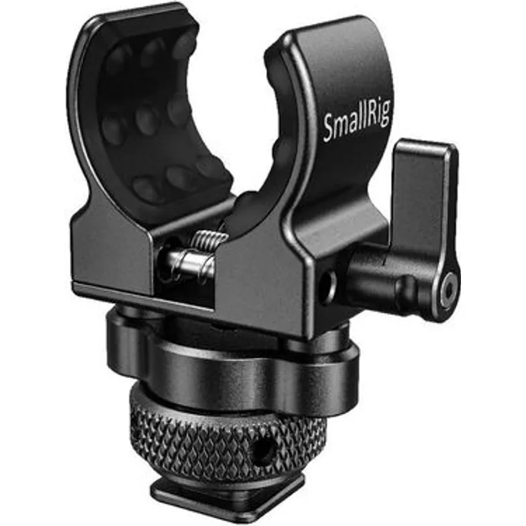 SmallRig 2352 Shotgun Mikrofon-Halterung mit Blitzschuh