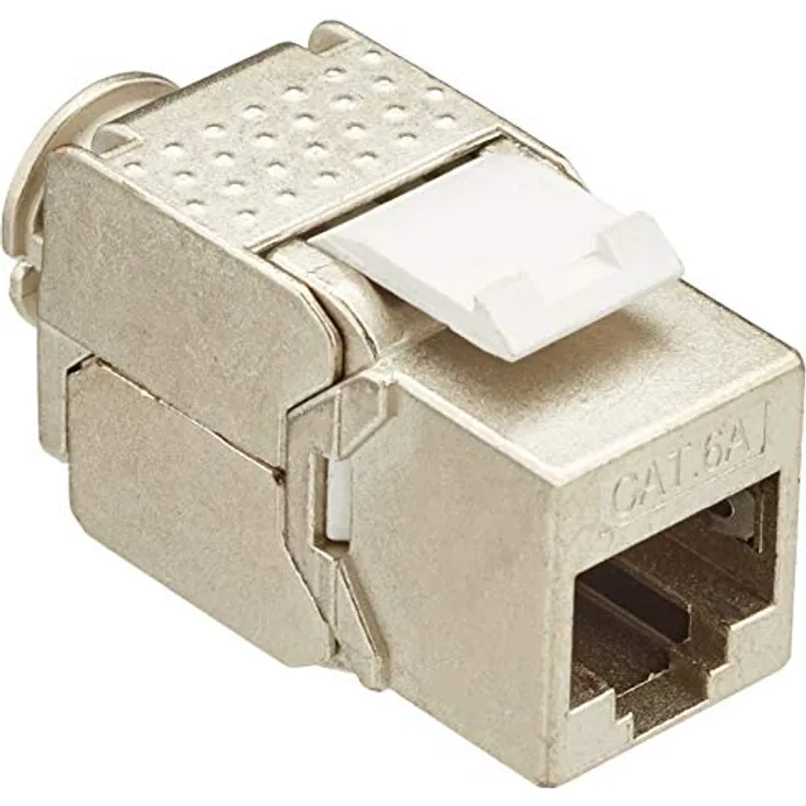 VALUE Kat.6A Keystone, RJ-45, geschirmt, werkzeuglos, Slim