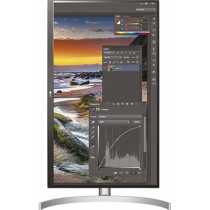 LG Electronics 27UL850-W - 27 Zoll, 4K UHD (3840 x 2160), IPS-Panel, 60Hz, 5ms, 350cd/m² – Bild 2