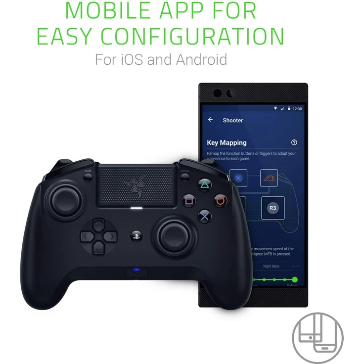 Razer Raiju Tournament Edition 2019 Classic Black Schwarz (RZ06-02610400-R3G1) (PC, PS4) – Bild 3