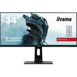 iiyama G-Master GB3461WQSU-B1 Red Eagle - 34 Zoll, UWQHD (3440 x 1440), IPS-Panel, 144Hz, 1ms, 350cd/m²