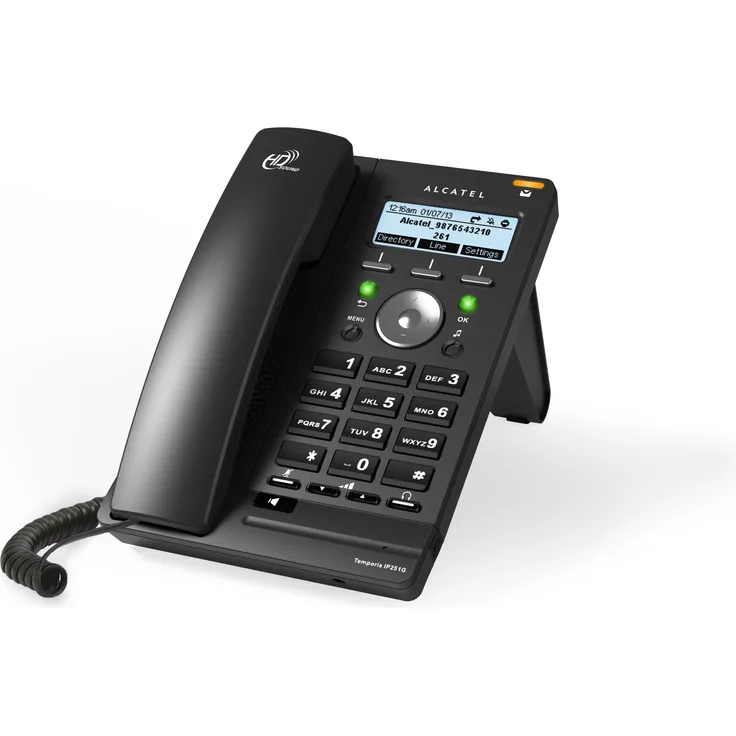 Alcatel IP251G VoIP-Telefon schwarz